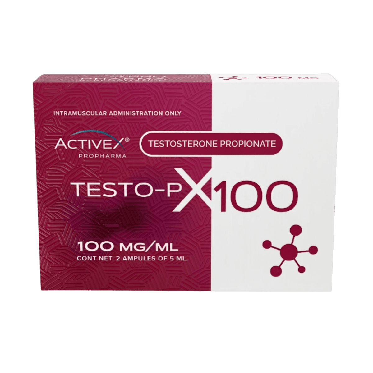 Testosterona Propionato — Frente